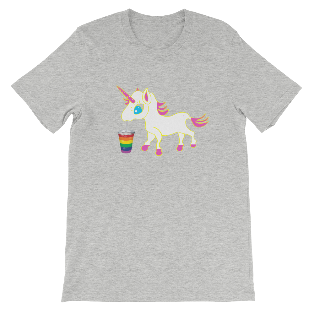 Unicorn Rainbow Love Smoothie T-Shirt