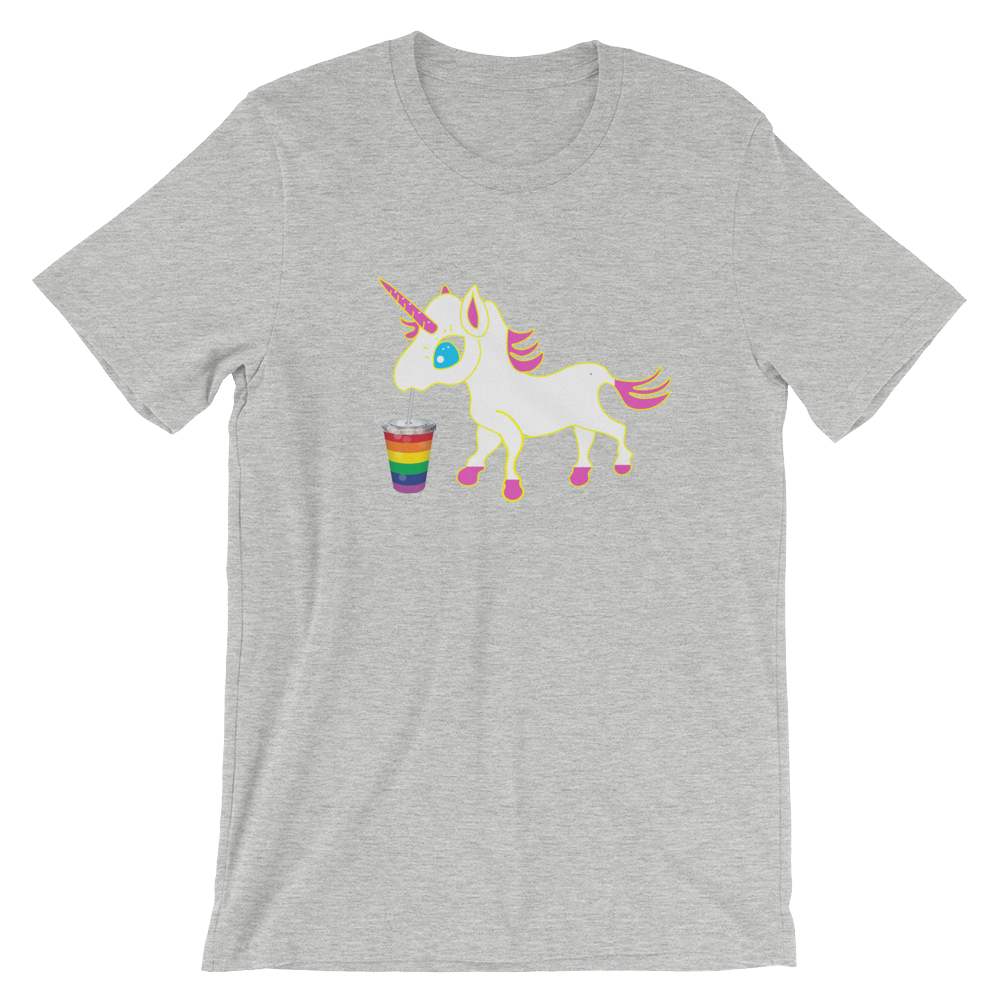 Unicorn Rainbow Love Smoothie T-Shirt