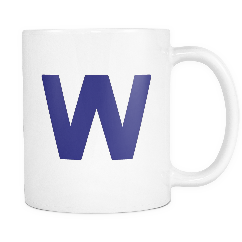 Cubs W Flag Coffee Mug - Bring Me Tacos - 1